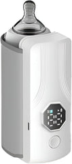 Portable Rechargeable Baby Bottle Warmer | Fast 1-Min Heating, USB Powered, 6 Temperature Levels – Mini & Travel-Friendly Milk Heater for Babies